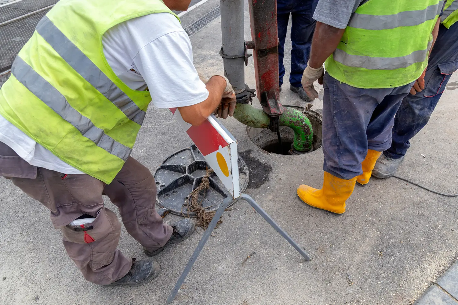 CCTV drain survey inspection in Hartfield